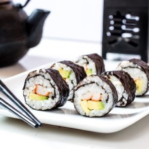 Sushi kalorie (kcal)